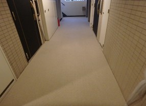 長尺シート工事　施工完了